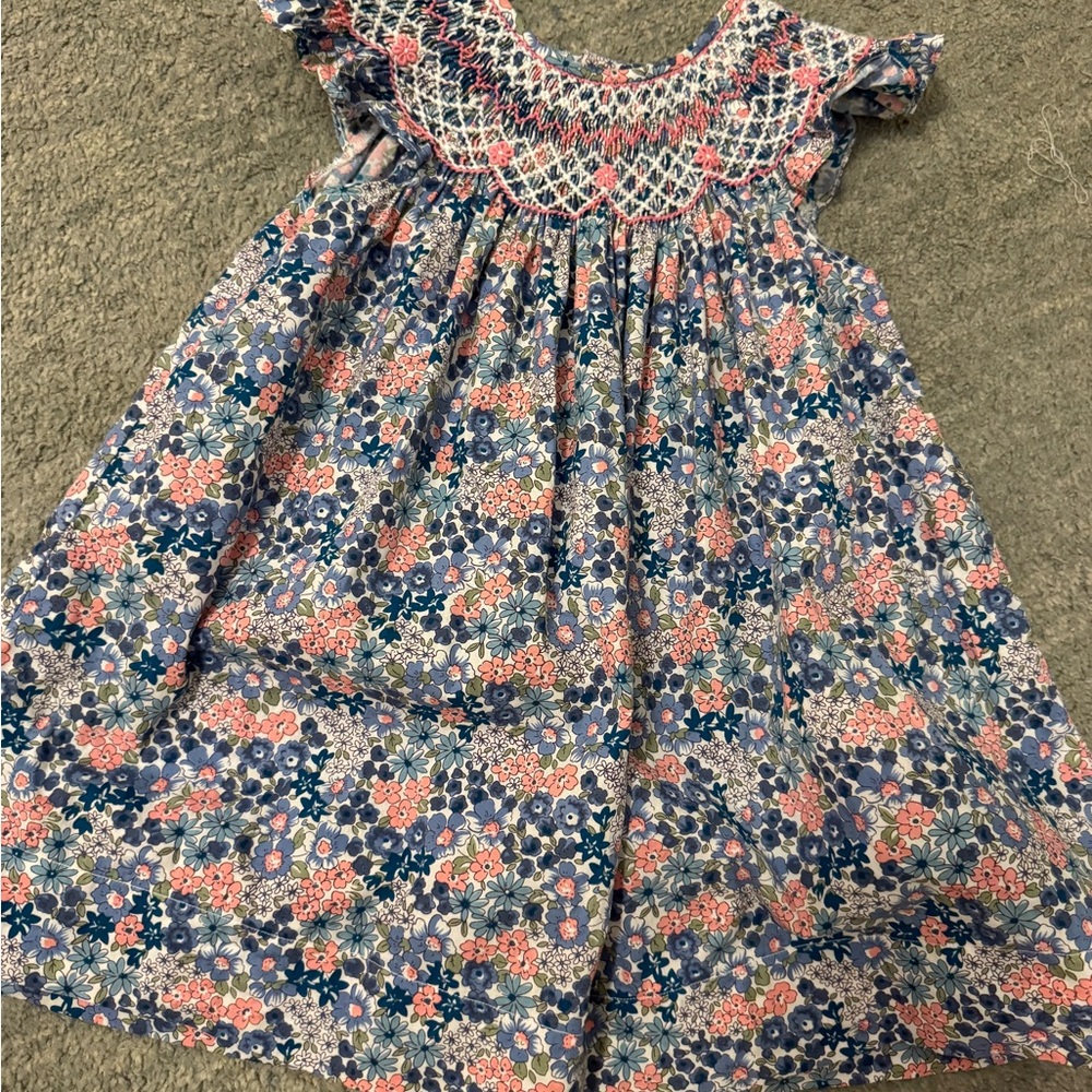 Sweet Dreams Blue and Pink Floral Dress